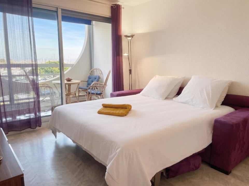 Harbor view - Air conditioning - Parking - Résidence Fidjis Apartment in La Grande-Motte