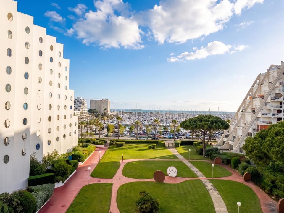Harbor view - Air conditioning - Parking - Résidence Fidjis Apartment in La Grande-Motte