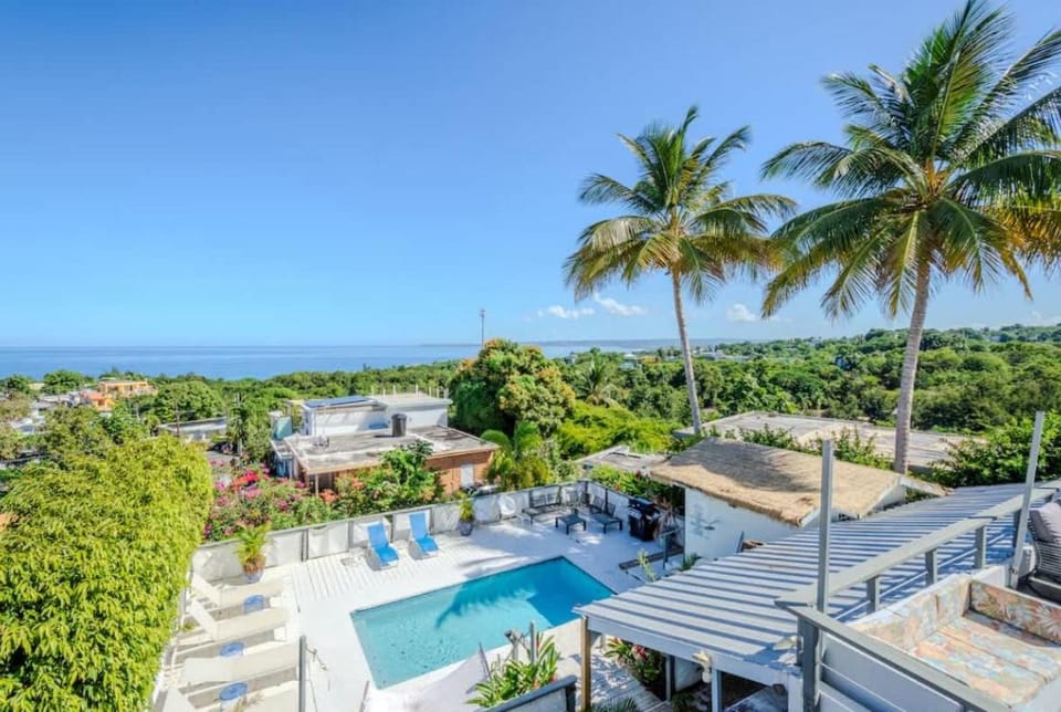 Bird's eye view, Pool view