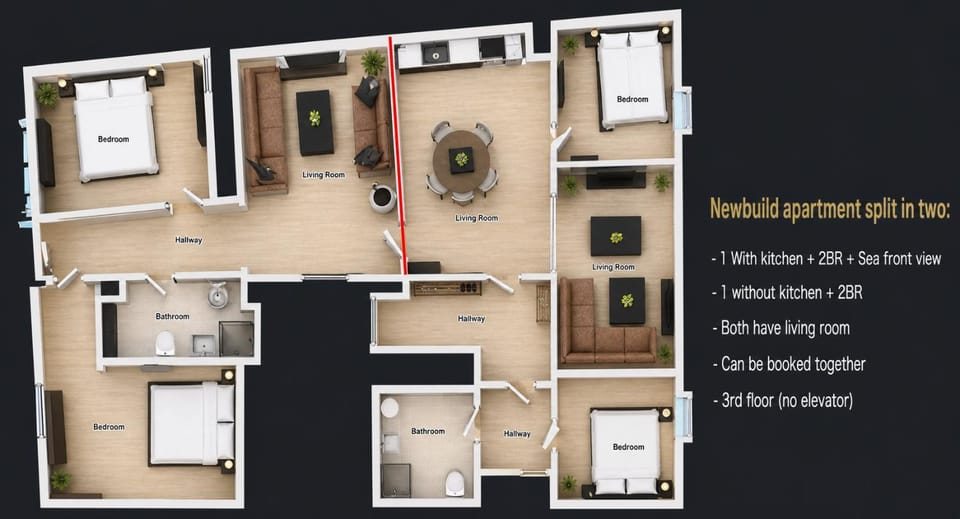 2026 New built Aparthotel - 5 units - 4BR - 2BR - SKB17 Apartment hotel in Bergen