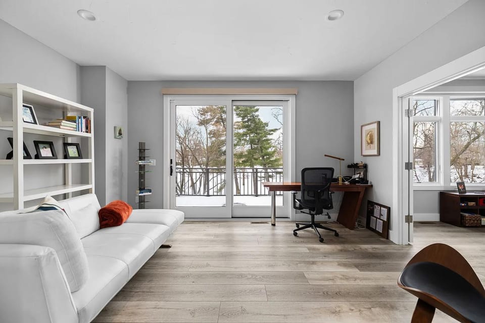 Luxury Downtown Traverse City Riverfront Summer Rental Apartment in Traverse City