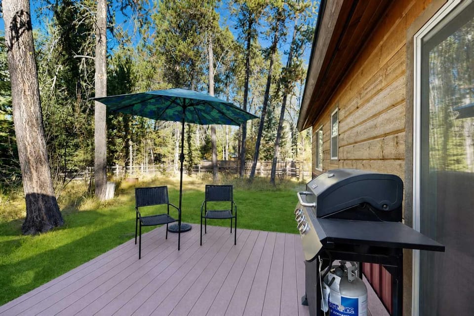 Pet-Friendly Cabin Fenced Yard Near Lake Cabin in Valley County