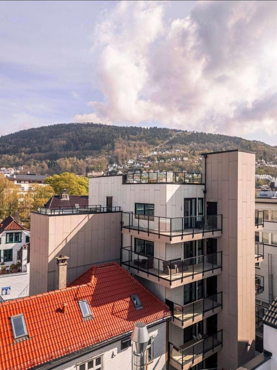 Property building, Mountain view