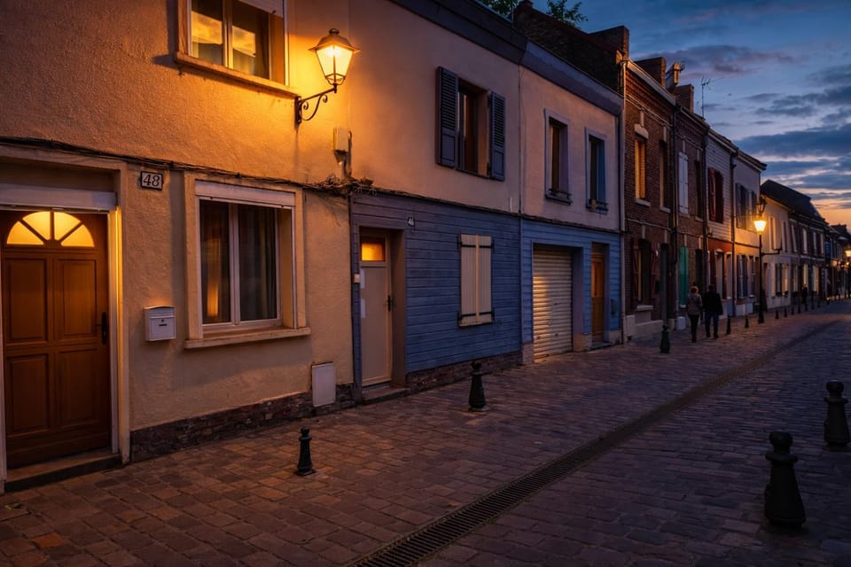 Quiet street view