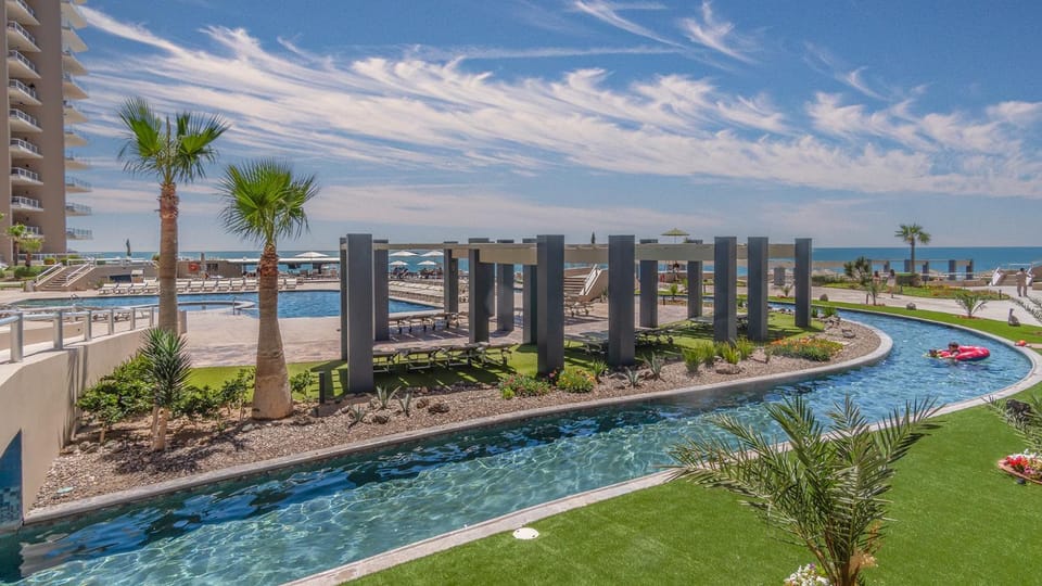 Natural landscape, Pool view, Swimming pool