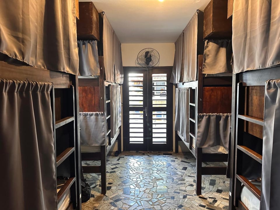 Bed, Photo of the whole room, Bedroom, bunk bed, wardrobe, air conditioner