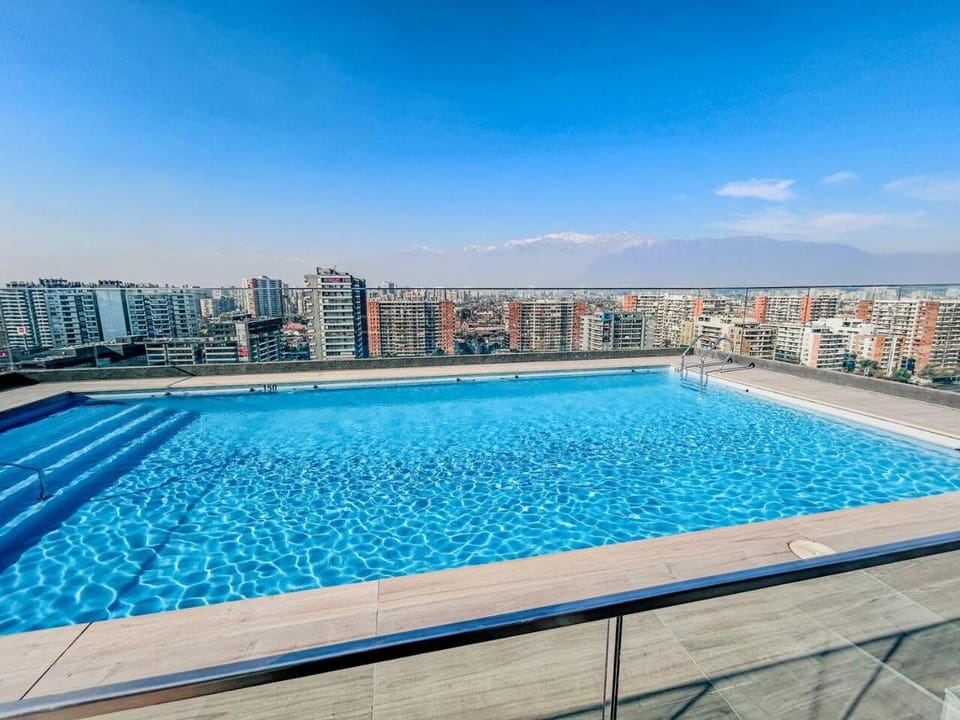 Apartamento con calefacción, Gimnasio, Ñuñoa, 1 dormitorio Apartment in Santiago