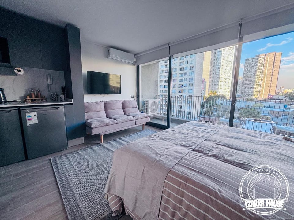 Vistas Andinas Apartamento: A/C, Wifi y Centrico Apartment in Santiago