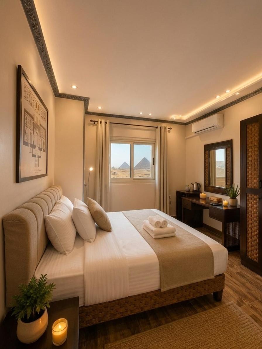 Bed, Photo of the whole room, Seating area, Bedroom