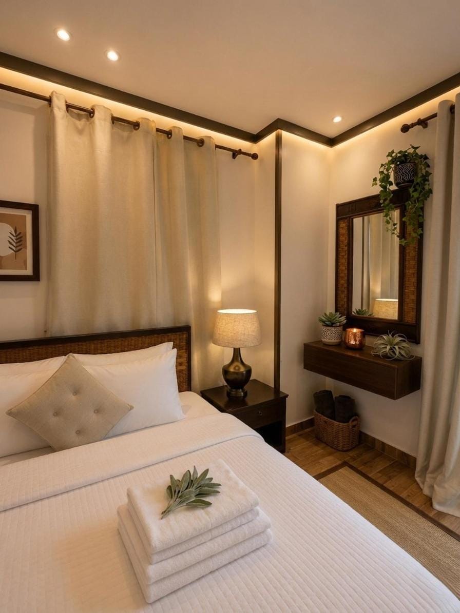 Bed, Photo of the whole room, Bedroom