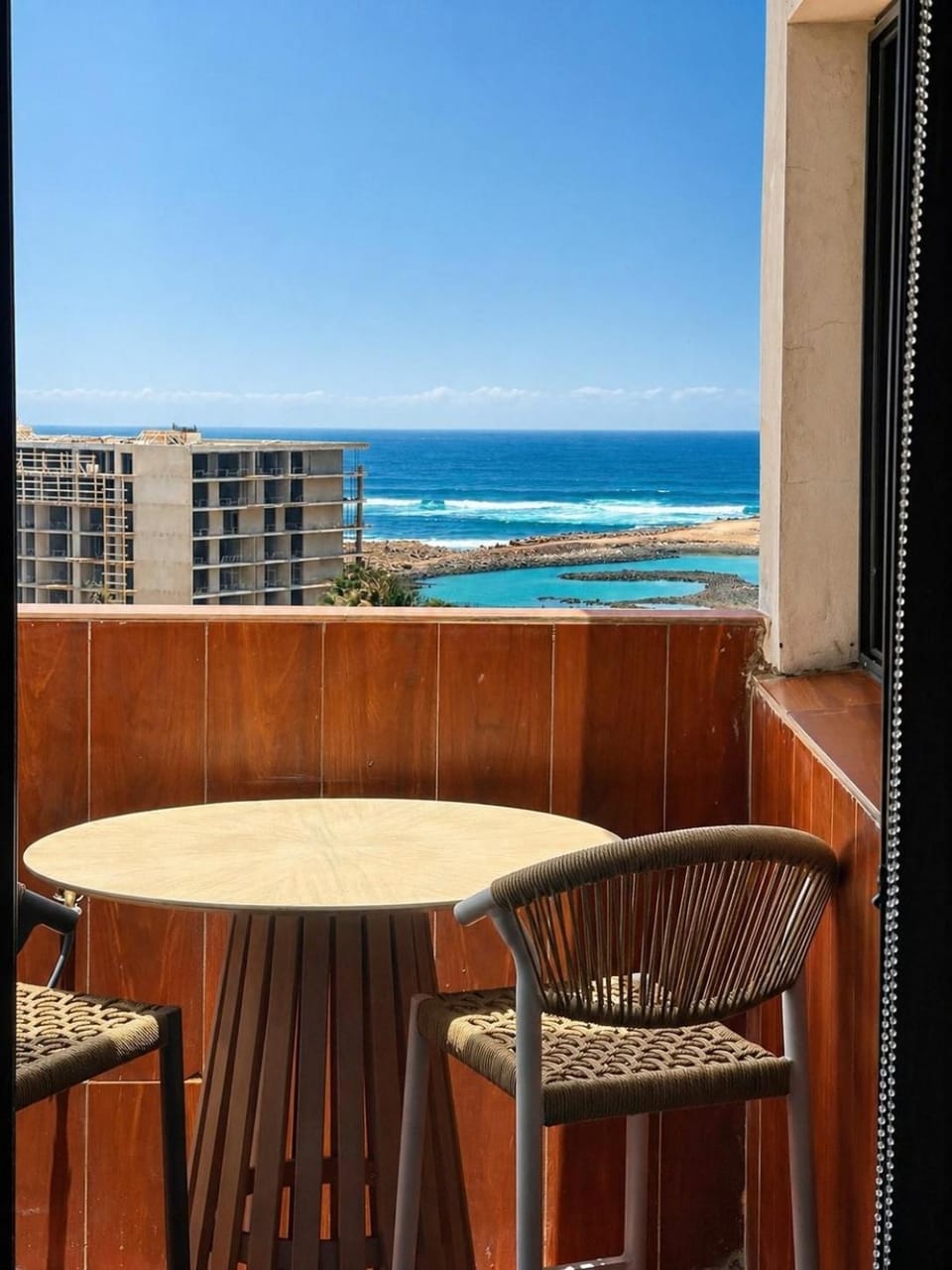 Modern Studio Sea View Balcony just 1 min to Casino Apartment in Dakar