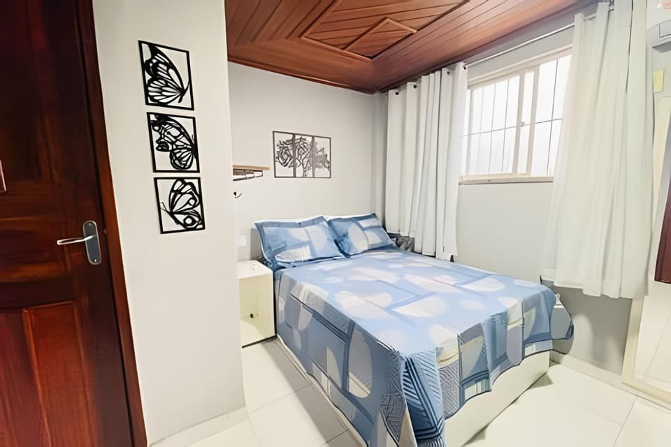 Bed, Photo of the whole room, Bedroom, air conditioner