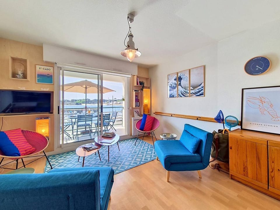 Duplex vue mer – 4 pers. - FR-1-479-239 Apartment in Étel