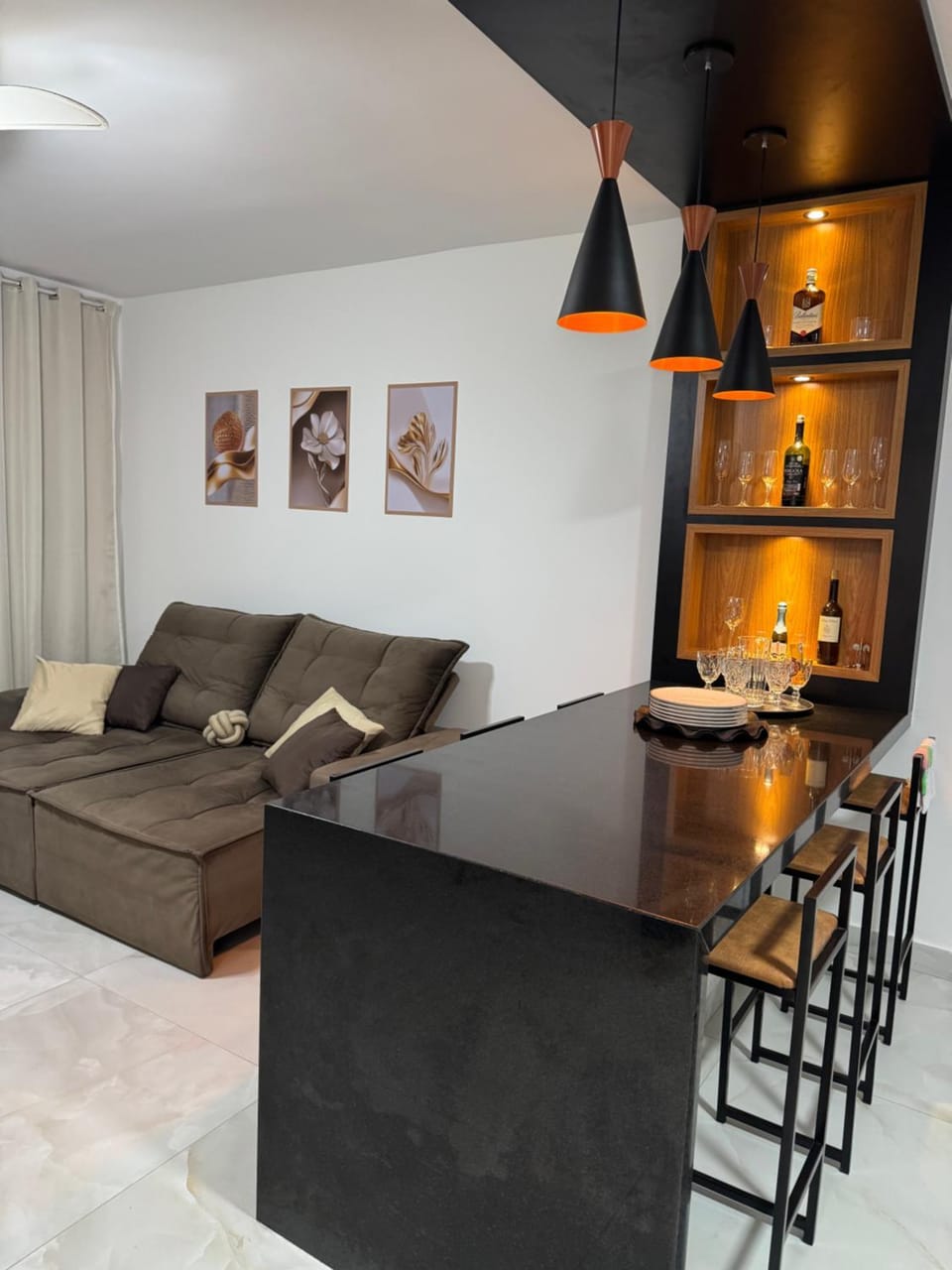 Living room, Seating area, Dining area