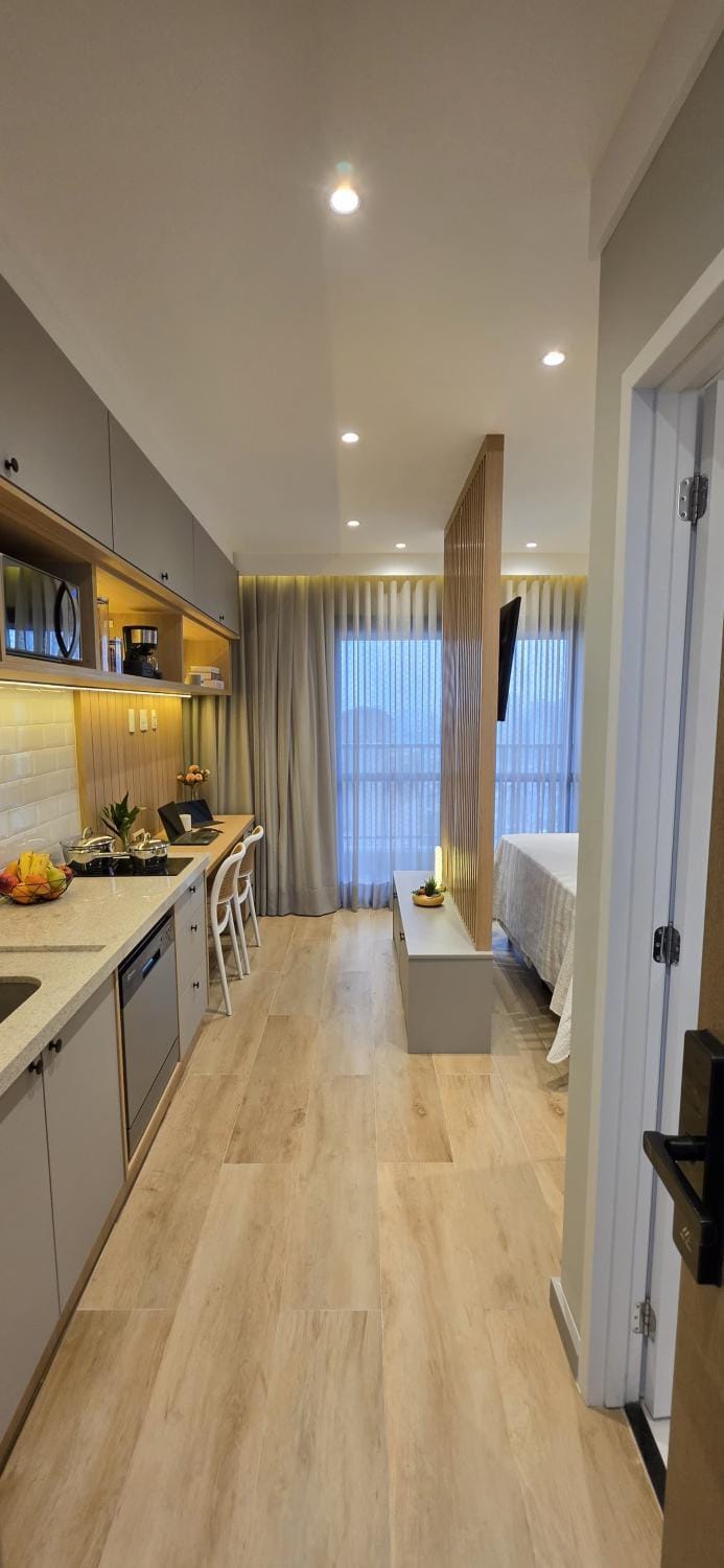 Kitchen or kitchenette, Photo of the whole room, Bedroom