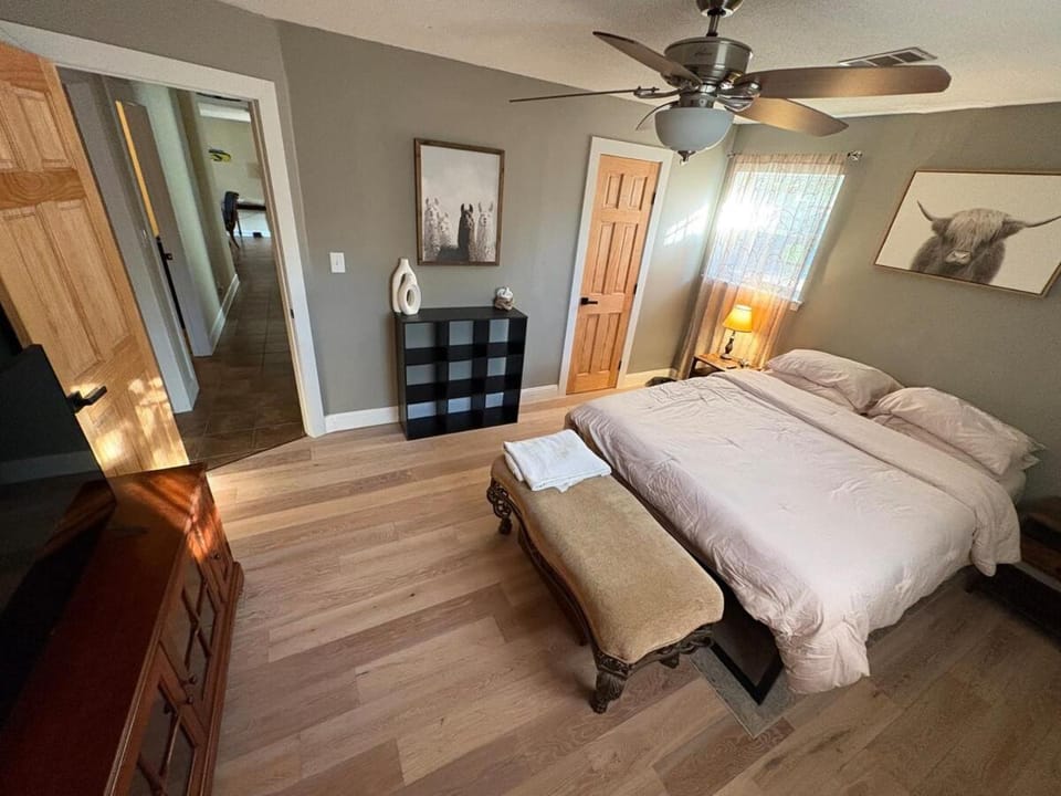 Bed, Photo of the whole room, Bedroom, wardrobe