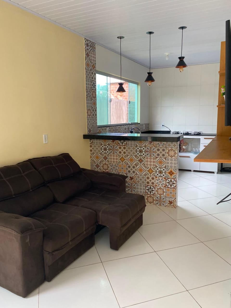 Kitchen or kitchenette, Living room