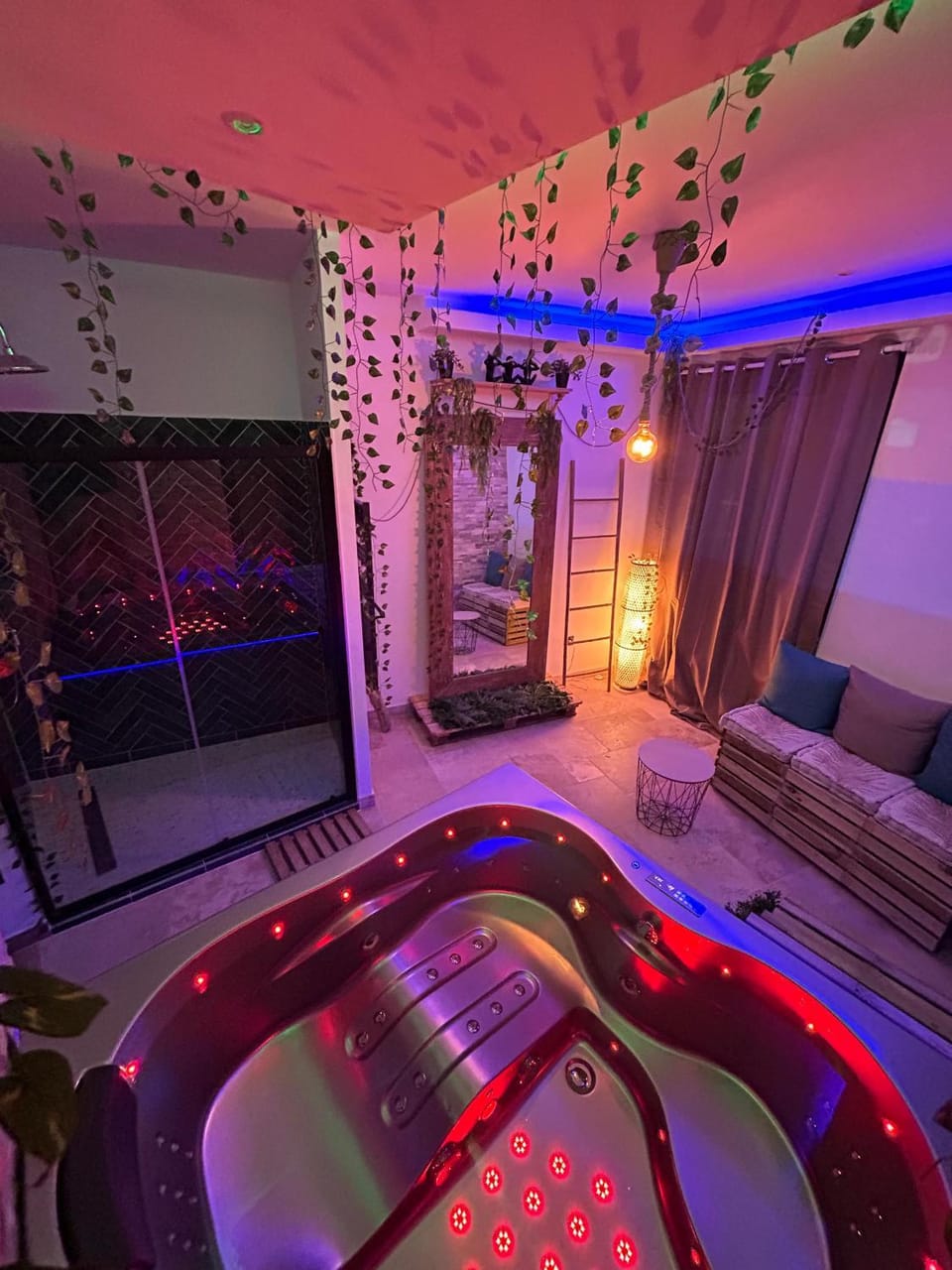 Love room - Jacuzzi - Netflix - Clim - 3min train station Apartment in Avignon