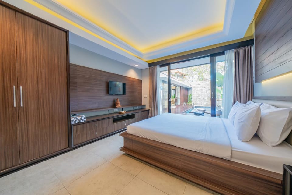 Cozy 2BR villa w- pool & garden views - Villa Vozoda D by TROPICALLY Villa in North Kuta