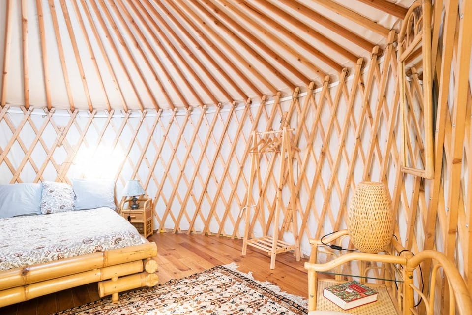 A yurt among olive trees and the sea Bed and Breakfast in Rapallo