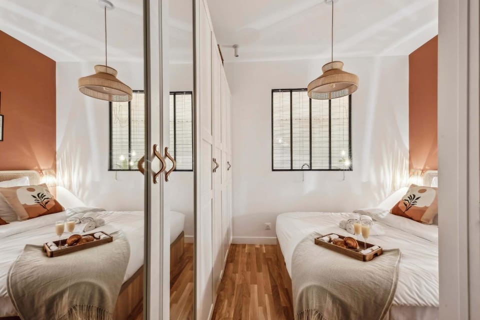 Bed, Bedroom, wardrobe