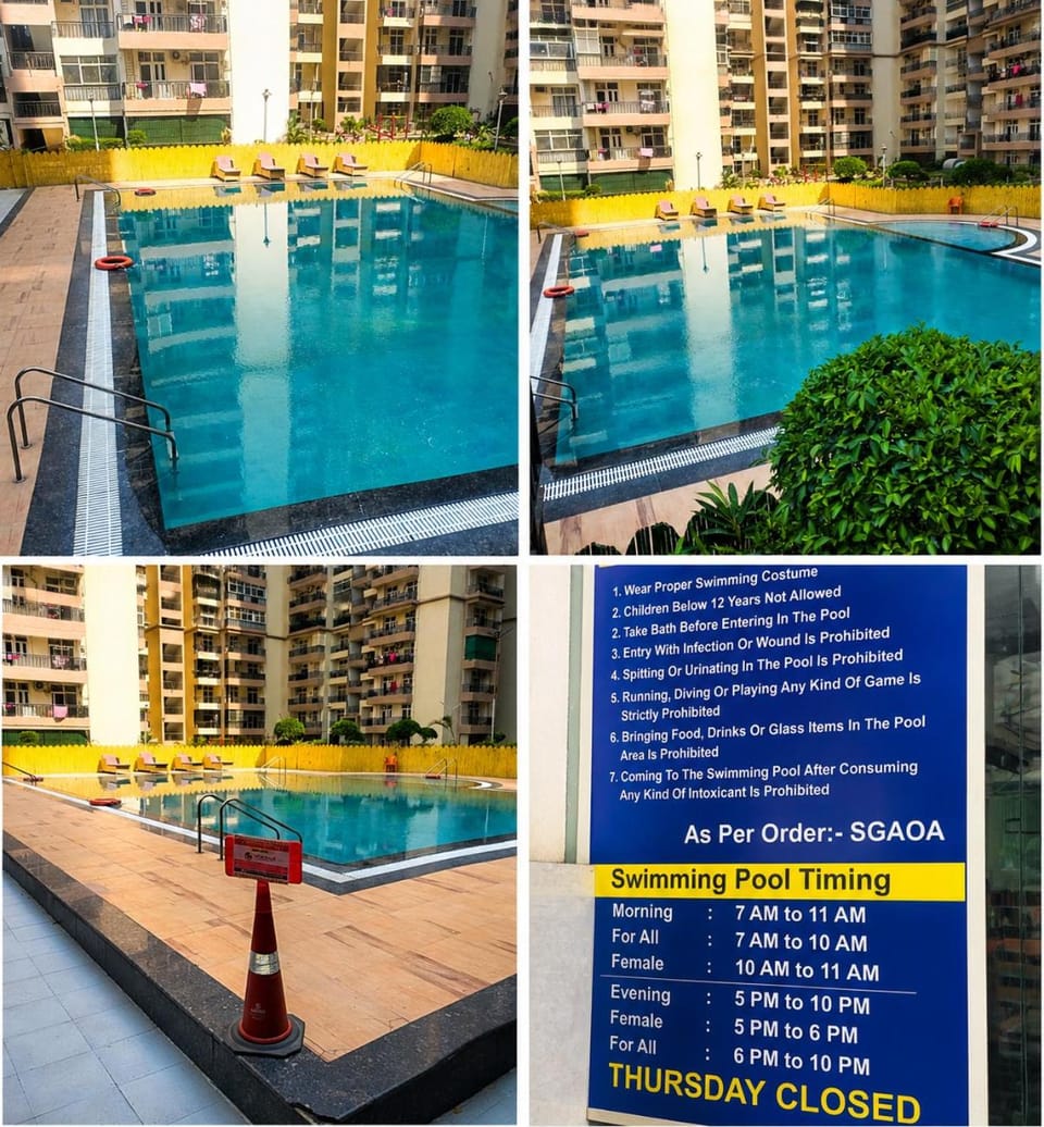 Property building, Swimming pool