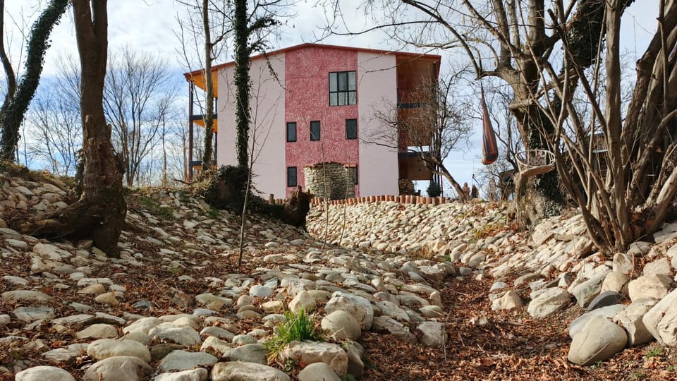 Property building, Facade/entrance, Day, Natural landscape