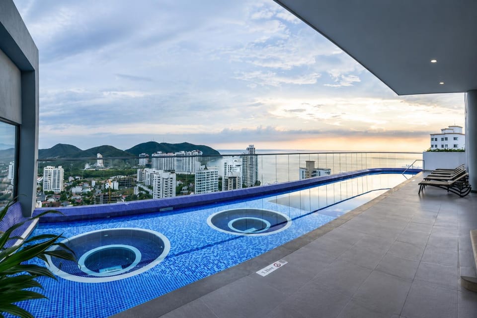 APARTASUITE DE LUJO Rodadero Santa Marta Apartment in Gaira