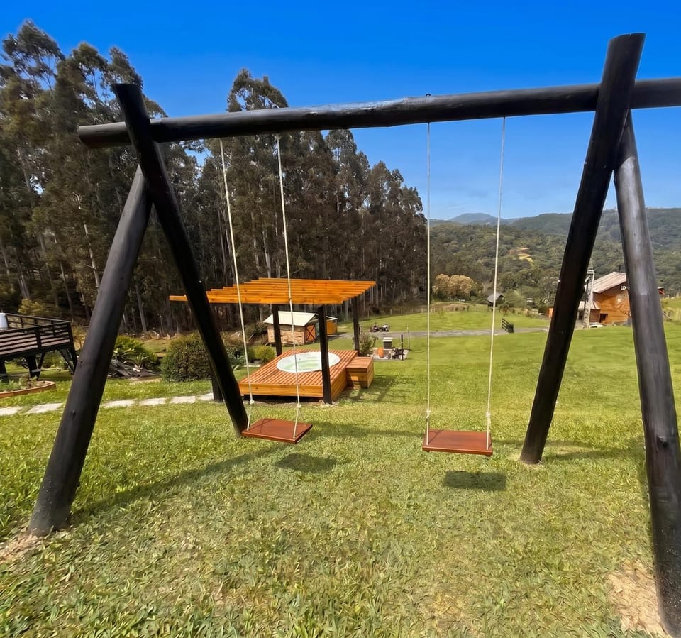 Cabana Privativa na Serra com Hidro, Spa e Lago House in State of Santa Catarina