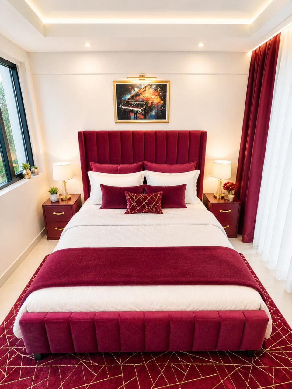 Bed, Bedroom