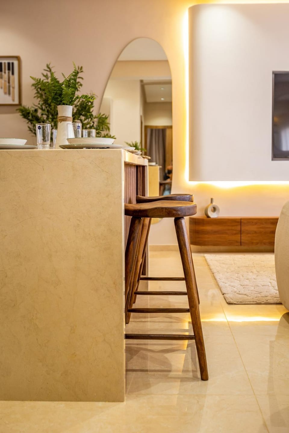 Appartement Luxe 2 Chambres avec Jacuzzi privé Apartment in Marrakesh