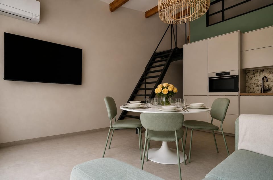 Havre moderne lumineux, calme, 2 chambres, parking Villa in Aix-en-Provence