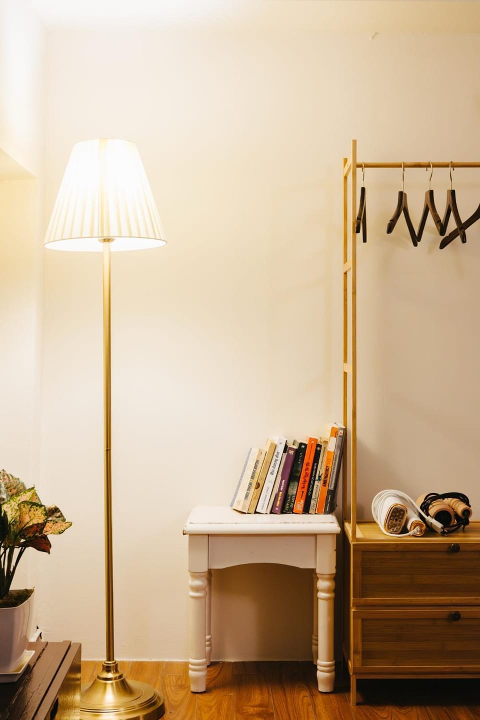 Library, wardrobe