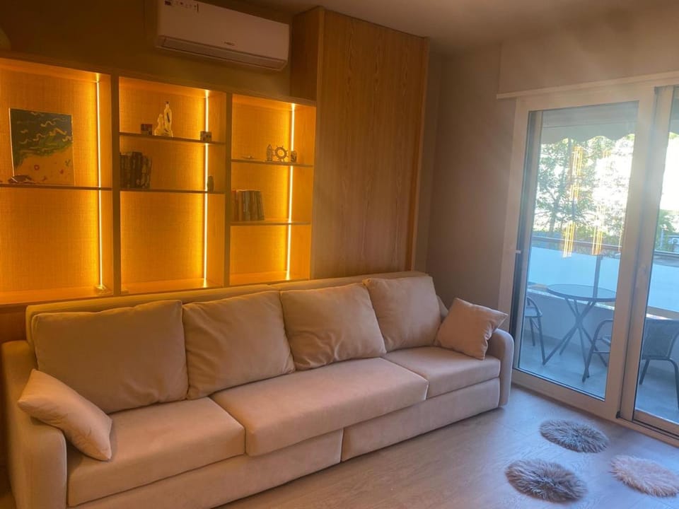 Living room, Seating area, air conditioner