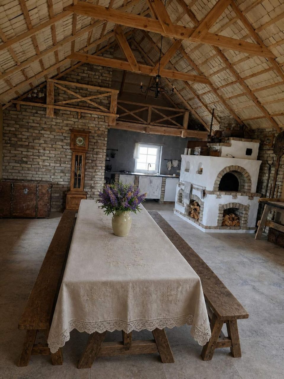 Living room, Dining area, kitchen