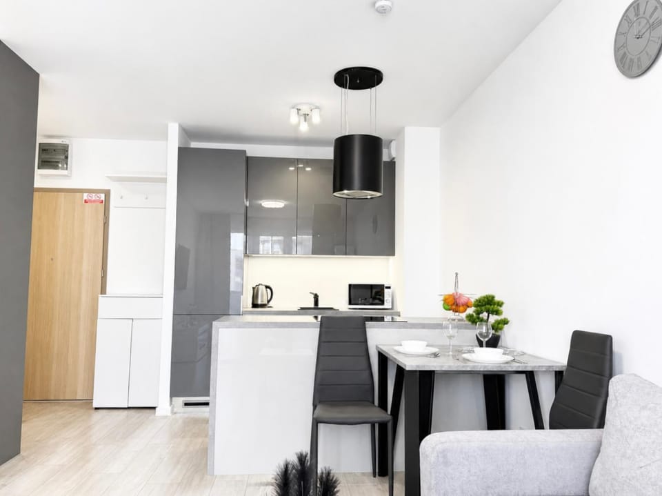 Kitchen or kitchenette, Living room, Seating area, Dining area, oven, stove