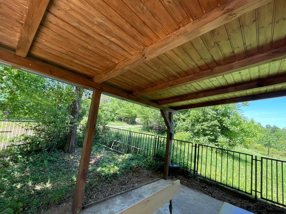 View (from property/room), Balcony/Terrace, Garden view
