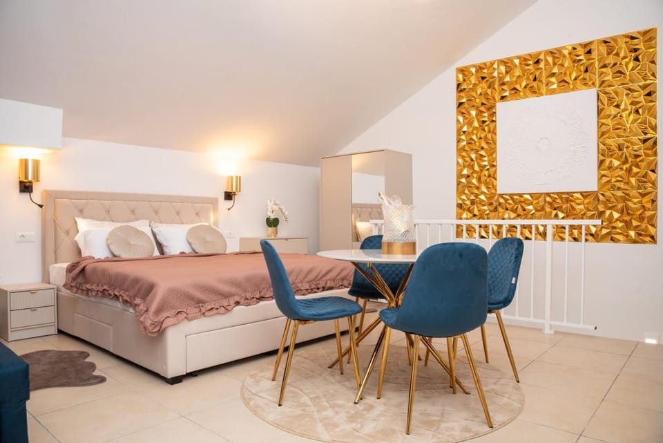 Living room, Seating area, Bedroom