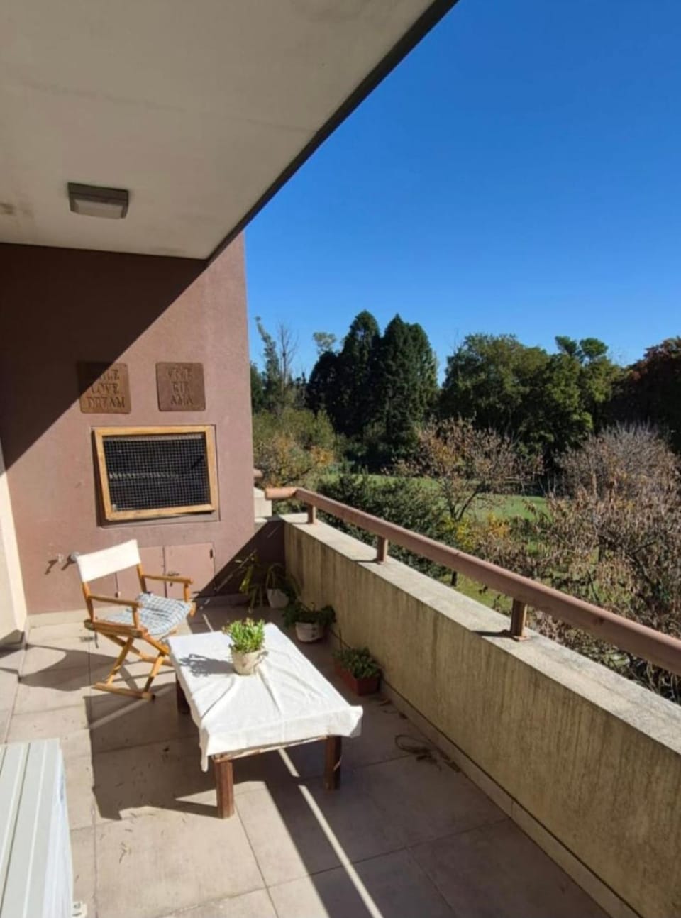 Balcony/Terrace, Garden view
