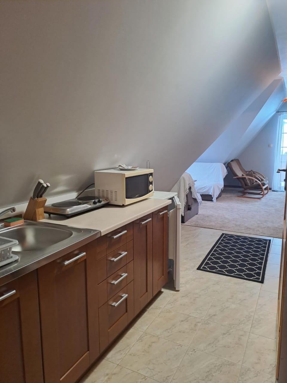 Kitchen or kitchenette, minibar, pet friendly, stove, kitchen