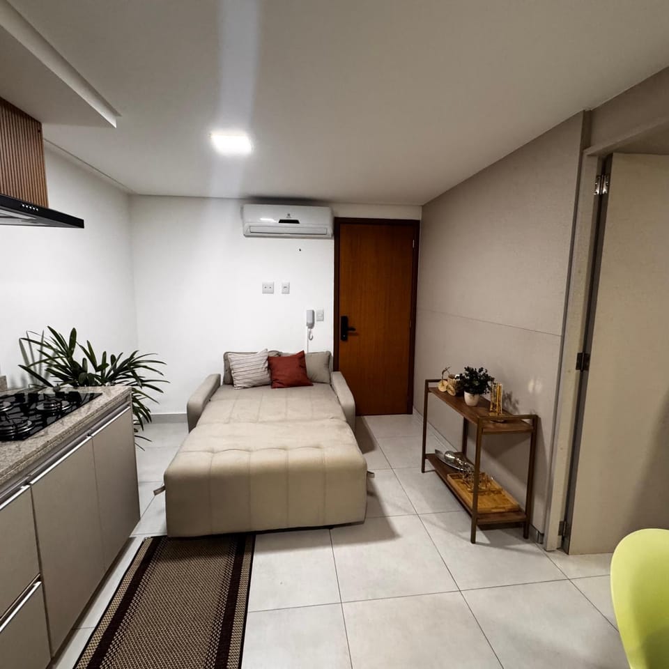 Living room, air conditioner