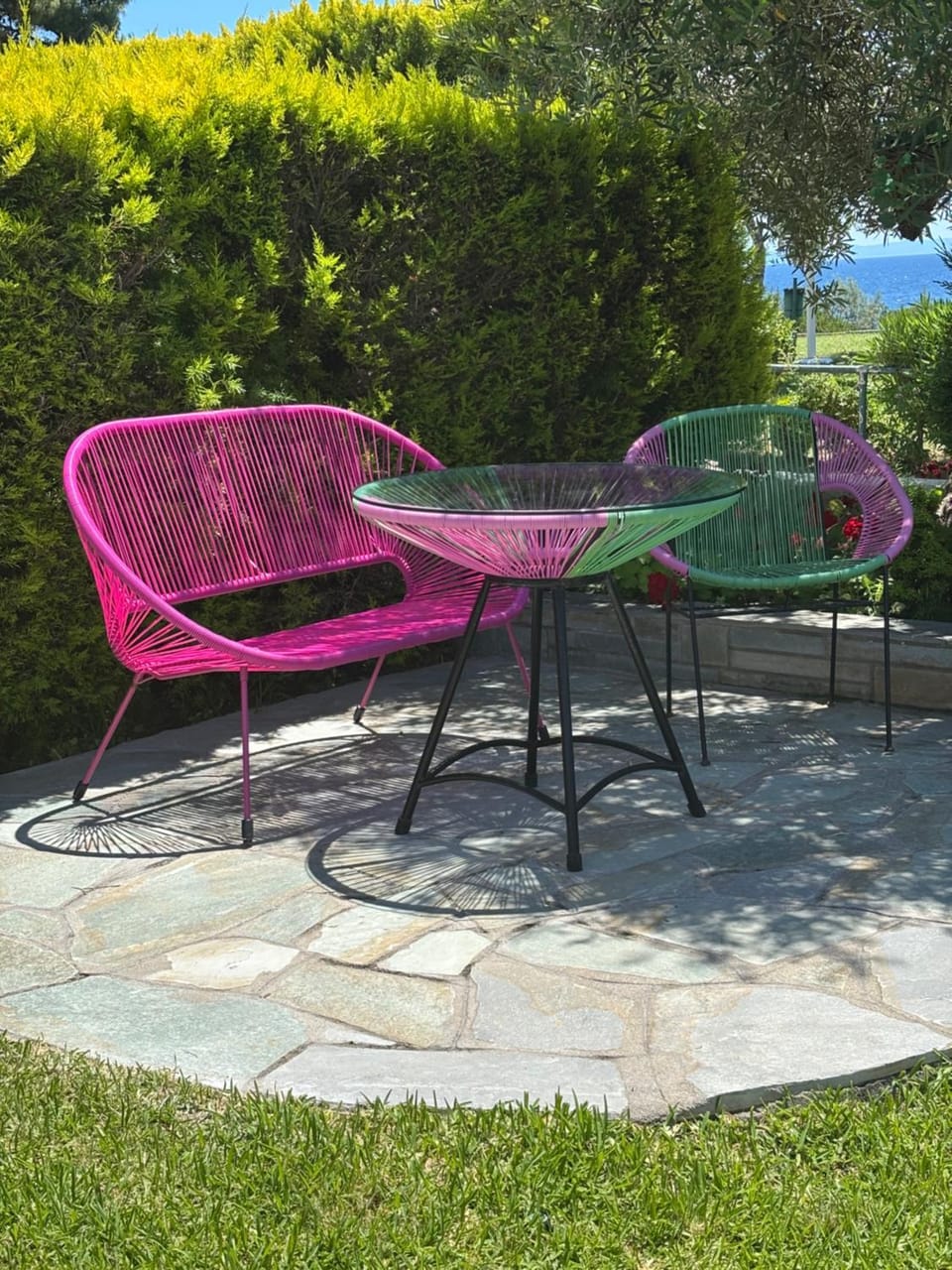 Patio, Garden, Garden view