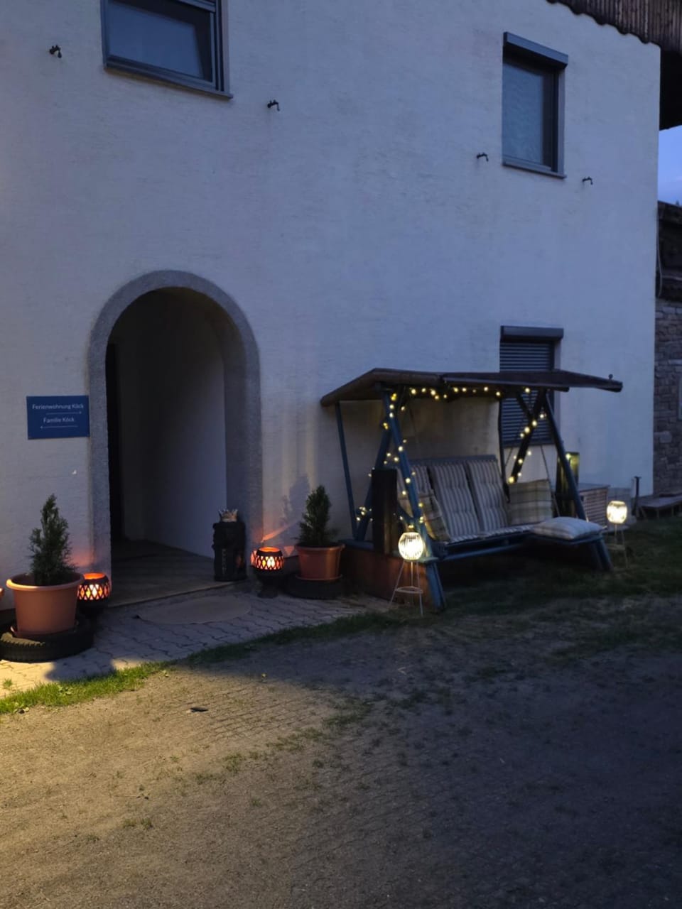 Property building, Night