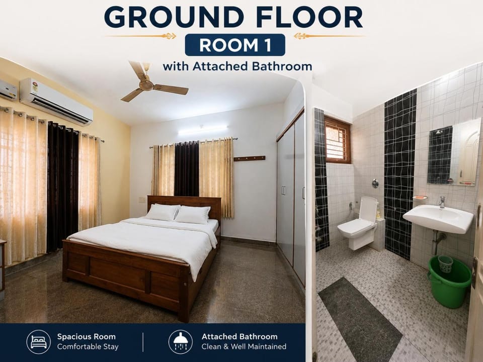 Bathroom, Bedroom