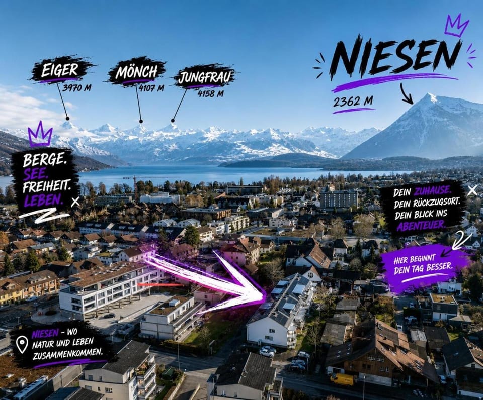 Carmen Alpine View Apartment in Canton of Bern (Region)