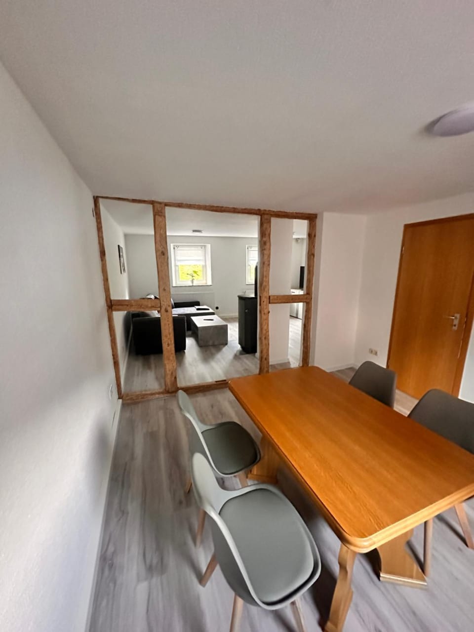 Living room, Seating area, Dining area