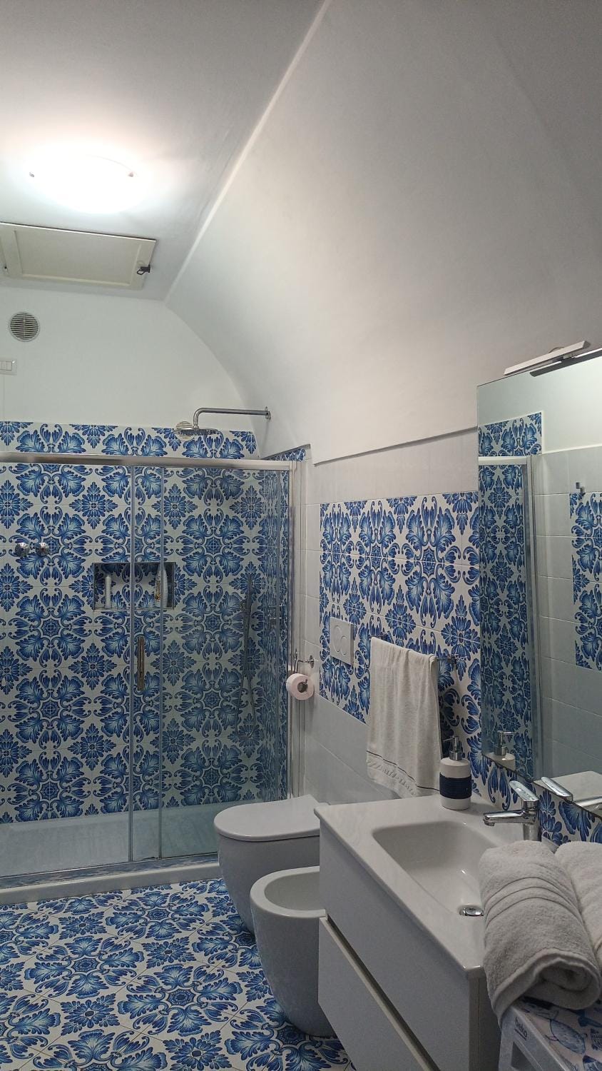 Shower, Toilet, Bathroom, towels