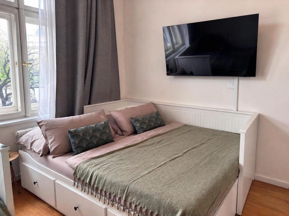 Prague 1-Park & Museum View-LIFT-NETFLIX-WASHER Apartment in Prague