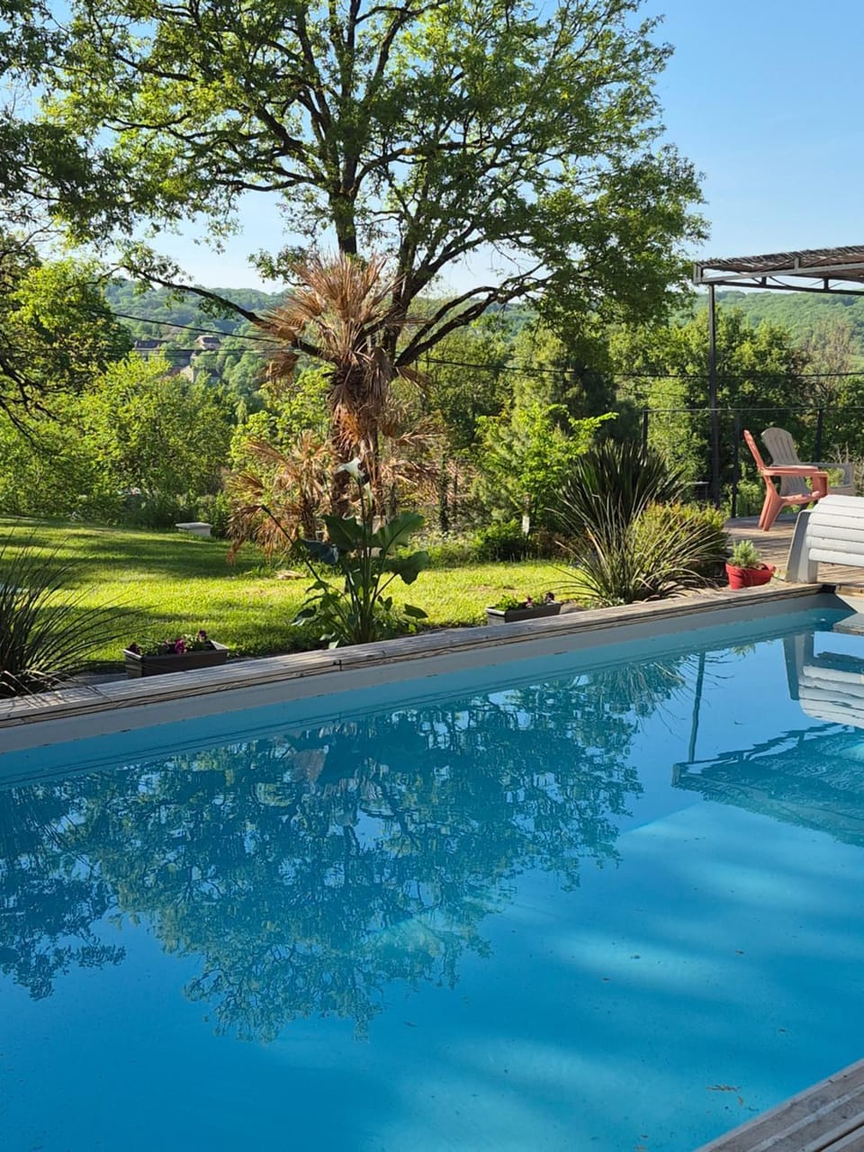 Garden, Pool view