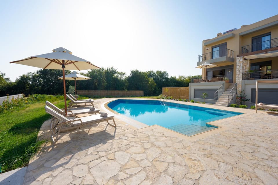 Azure Villa Kanoni Villa in Corfu